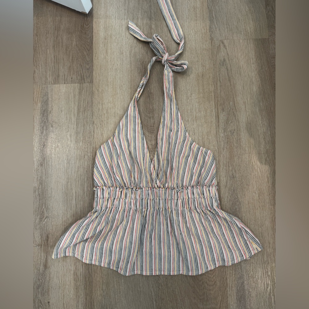 American Eagle Halter Top - Pastel Multi